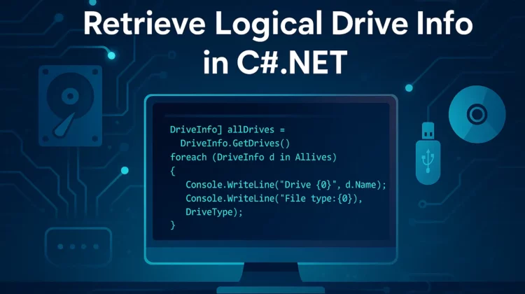 C# DriveInfo