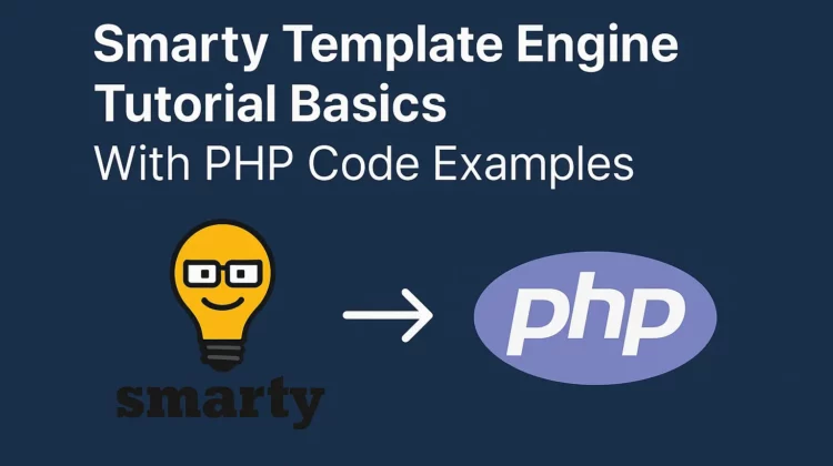 php smarty template engine tutorial