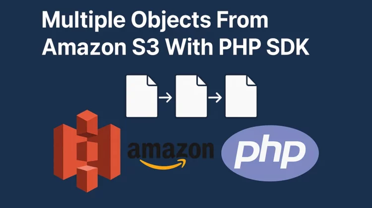 AWS S3 get multiple objects with PHP