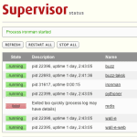 Supervisord web